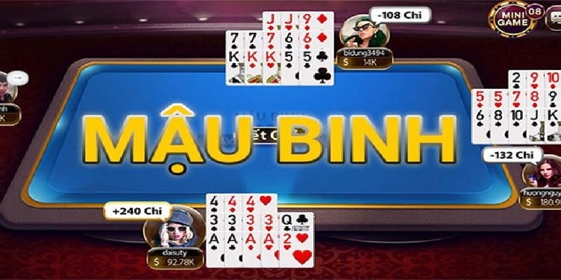 Thông tin cần nắm về game bài mậu binh